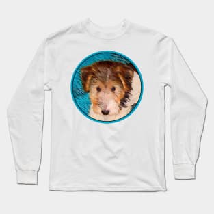 Wire Fox Terrier Puppy Long Sleeve T-Shirt